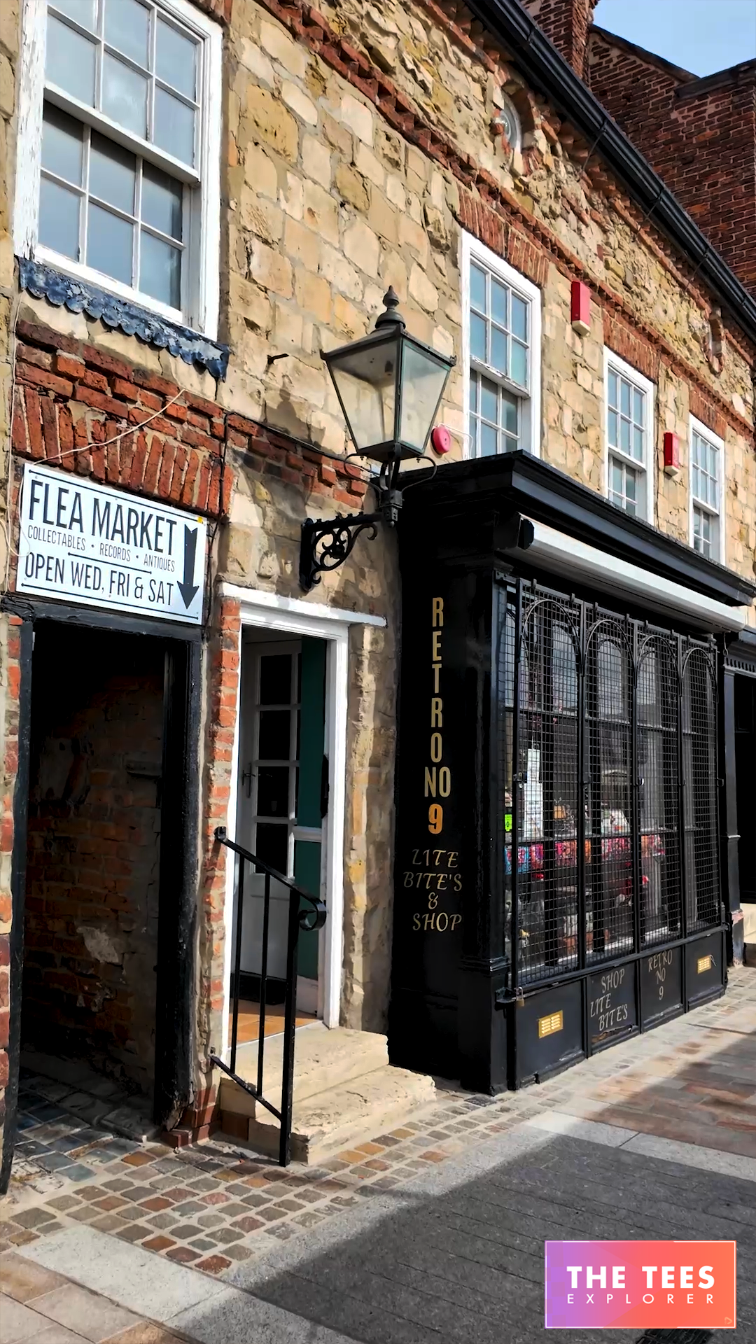 Stockton Retro Cafe – Retro No9 2- Flea Market – the tees explorer – Tees Vision Media