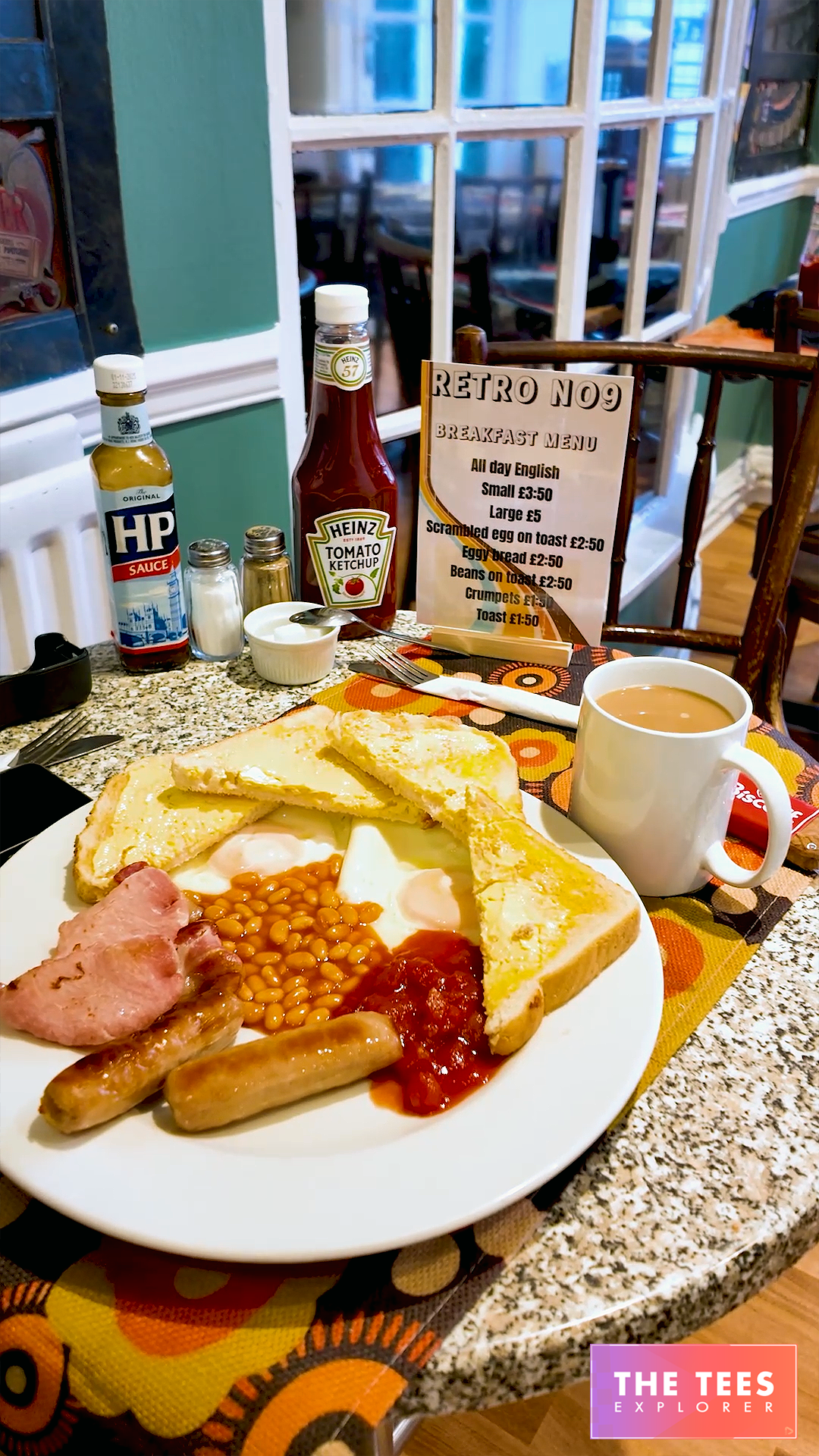 Stockton Retro Cafe – Retro No9 – Flea Market 3- the tees explorer – Tees Vision Media