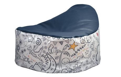 Clean white background product photography of doodle activity item for online listings