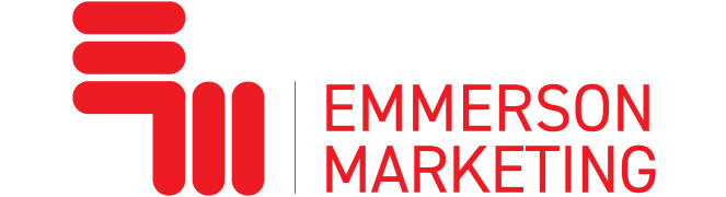 Emmerson Marketing Teesside video production client logo.