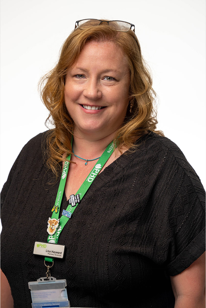 Studio staff portrait photography for a healthcare business in Darlington, Teesside